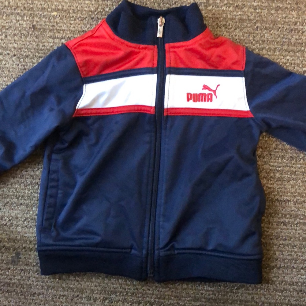 Puma toddler navy blue jacket